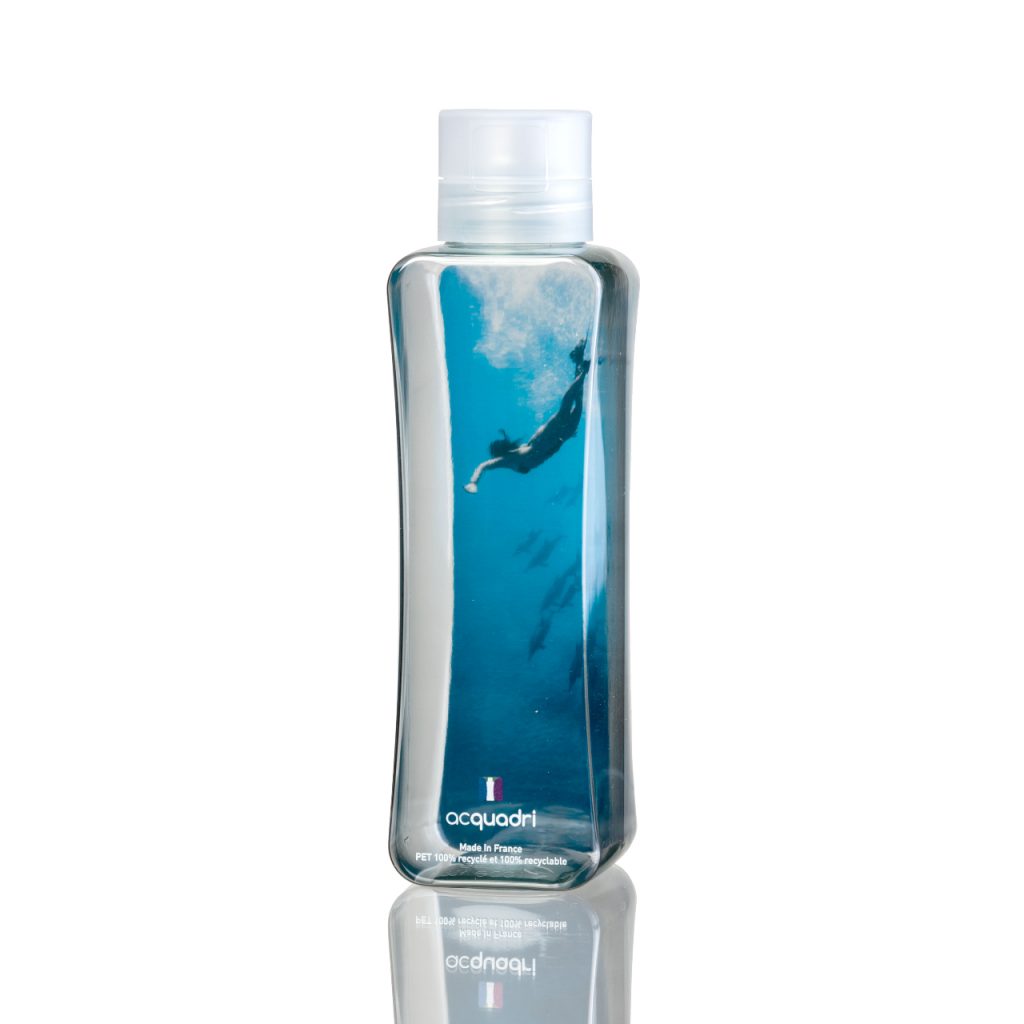 bouteille zéro déchet en PET 100% recyclé