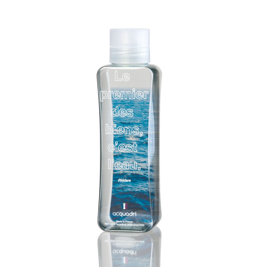 bouteille zéro déchet en PET 100% recyclé
