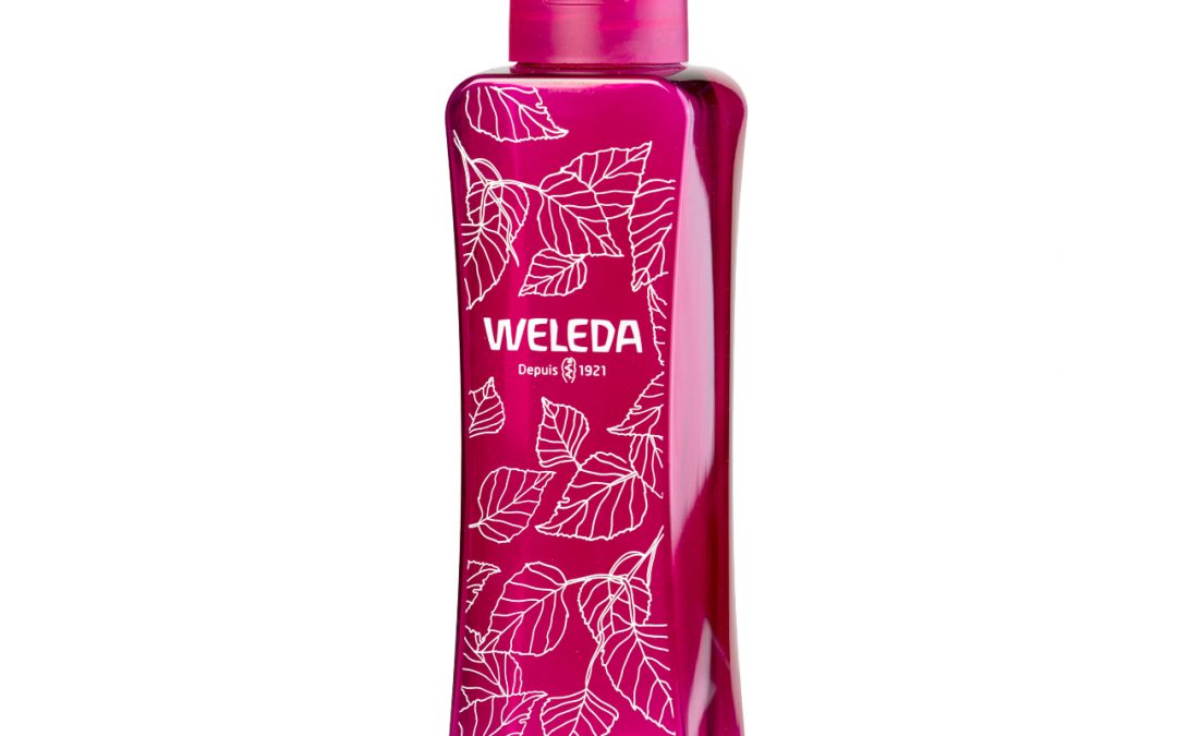 Bouteille publicitaire en PET fabriquée pour Weleda